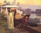 Cleopatra on the Terraces of Philae - 费德里科·亚瑟·布里奇曼